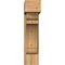 Ekena Millwork Olympic Block Rough Sawn Bracket w/ Offset Brace, Western Red Cedar, 8"W x 26"D x 34"H BKT0806X26X34OLY05RWR - alternate 3